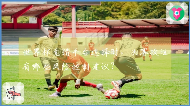 世界杯竞猜平台选择时，决赛投注有哪些风险控制建议？