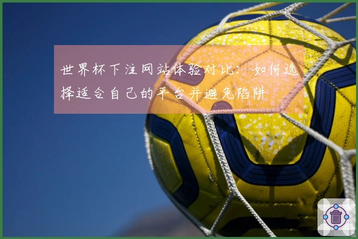 世界杯下注网站体验对比：如何选择适合自己的平台并避免陷阱
